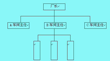 直线型组织结构