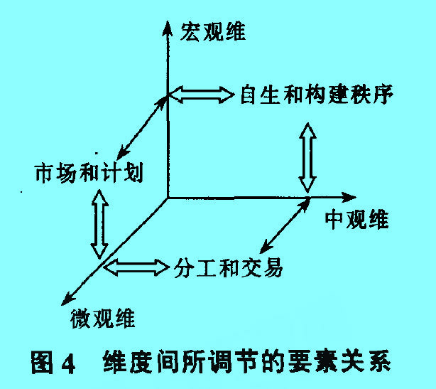 维度间所调节的要素关系